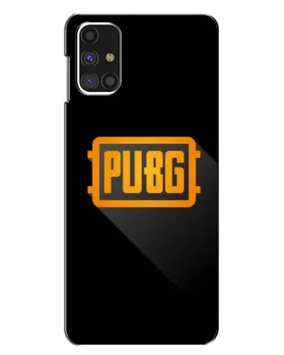 Чехол для Samsung Galaxy M31s с картинкой «PUBG — рамка лого»