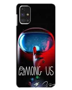 Чохол для Samsung Galaxy M31s з картинкою «Червоний імпостер — макро» Чохол для Samsung Galaxy M31s з картинкою «Червоний імпостер — макро»