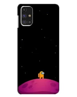 Чохол для Samsung Galaxy M31s з картинкою «Самотній герой на планеті» Чохол для Samsung Galaxy M31s з картинкою «Самотній герой на планеті»