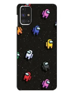 Чохол для Samsung Galaxy M31s з картинкою «Космічний патерн Among Us» Чохол для Samsung Galaxy M31s з картинкою «Космічний патерн Among Us»