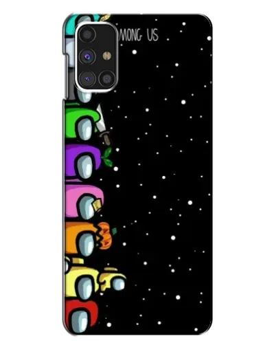 Чехол для Samsung Galaxy M31s с картинкой «Команда Among Us»