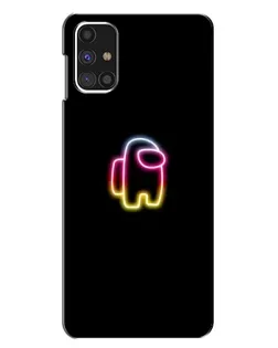 Чехол для Samsung Galaxy M31s с картинкой «Among Us градиент»