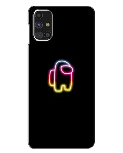 Чехол для Samsung Galaxy M31s с картинкой «Among Us градиент»