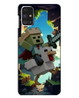 Чохол для Samsung Galaxy M31s з картинкою «Стів та гусь» Чохол для Samsung Galaxy M31s з картинкою «Стів та гусь»