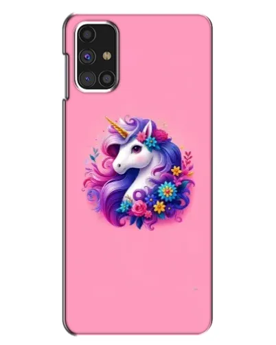 Чехол для Samsung Galaxy M31s с картинкой «Сказочный единорог»