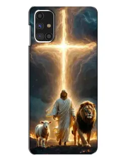Чехол для Samsung Galaxy M31s с картинкой «Лев Иуды и Свет» Чехол для Samsung Galaxy M31s с картинкой «Лев Иуды и Свет»