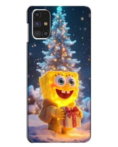 Чехол для Samsung Galaxy M31s с картинкой «Рождественский Спанч Боб» Чехол для Samsung Galaxy M31s с картинкой «Рождественский Спанч Боб»