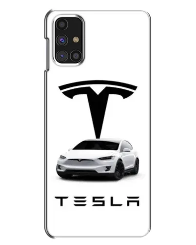 Чехол для Samsung Galaxy M31s с картинкой «Tesla White Style» Чехол для Samsung Galaxy M31s с картинкой «Tesla White Style»