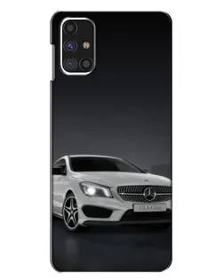 Чехол для Samsung Galaxy M31s с картинкой «Mercedes AMG GT Silver»