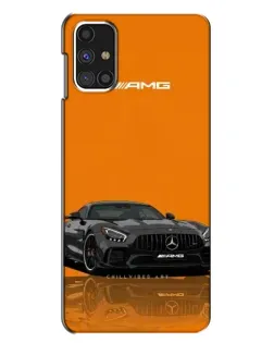 Чехол для Samsung Galaxy M31s с картинкой «Оранжевый Mercedes AMG»