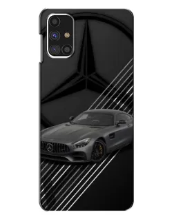 Чехол для Samsung Galaxy M31s с картинкой «Mercedes AMG — графика»