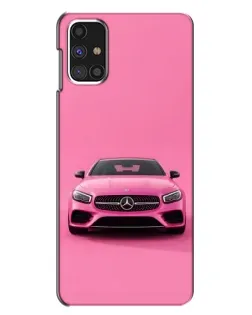 Чохол для Samsung Galaxy M31s з картинкою «Рожевий Mercedes AMG»