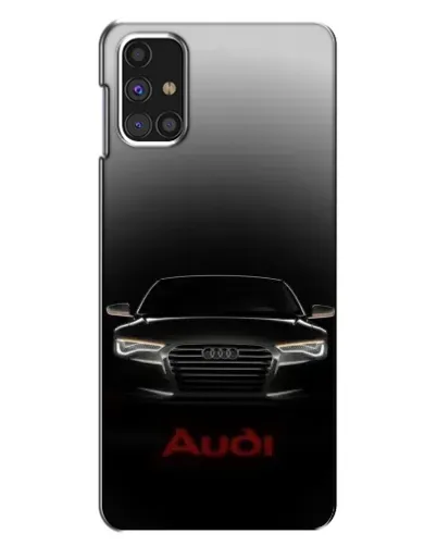 Чехол для Samsung Galaxy M31s с картинкой «Audi — градиентный контур» Чехол для Samsung Galaxy M31s с картинкой «Audi — градиентный контур»