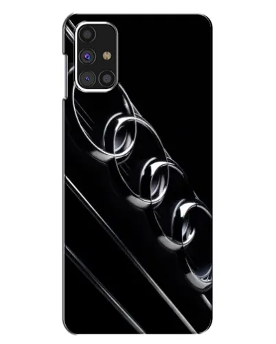 Чехол для Samsung Galaxy M31s с картинкой «Audi — абстрактные кольца» Чехол для Samsung Galaxy M31s с картинкой «Audi — абстрактные кольца»