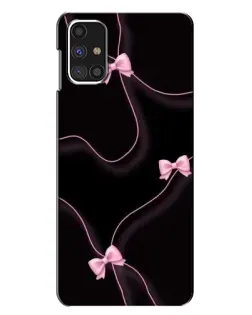 Чехол для Samsung Galaxy M31s с картинкой «Розовые ленты»