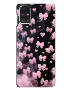 Чехол для Samsung Galaxy M31s с картинкой «Неоновое кружево»