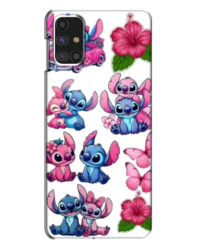 Чохол для Samsung Galaxy M31s з картинкою «Стікери Stitch та Angel»