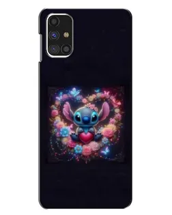 Чехол для Samsung Galaxy M31s с картинкой «Stitch в цветах» Чехол для Samsung Galaxy M31s с картинкой «Stitch в цветах»