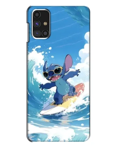 Чохол для Samsung Galaxy M31s з картинкою «Стіч на хвилі»