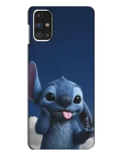 Чехол для Samsung Galaxy M31s с картинкой «Стич в облаках» Чехол для Samsung Galaxy M31s с картинкой «Стич в облаках»