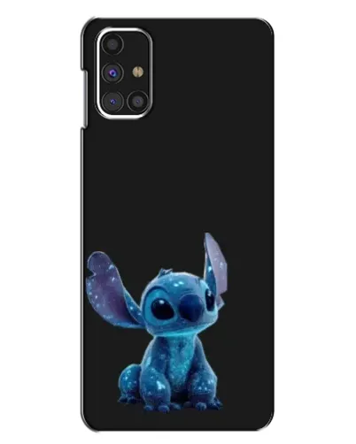 Чохол для Samsung Galaxy M31s з картинкою «Стіч на чорному»