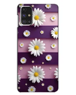Чехол для Samsung Galaxy M31s с картинкой «Ромашки на фиолетовом» Чехол для Samsung Galaxy M31s с картинкой «Ромашки на фиолетовом»