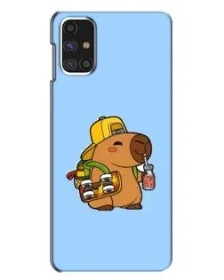 Чехол для Samsung Galaxy M31s с картинкой «Капибара на скейте» Чехол для Samsung Galaxy M31s с картинкой «Капибара на скейте»