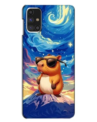Чехол для Samsung Galaxy M31s с картинкой «Капибара Ван Гога»