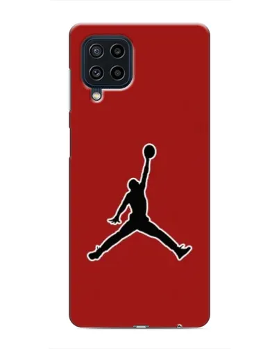 Чехол для Samsung Galaxy M32 с картинкой «Jordan Red Back»