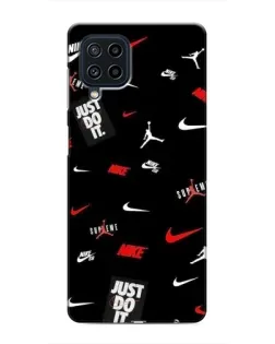 Чехол для Samsung Galaxy M32 с картинкой «Nike Mix Pattern»
