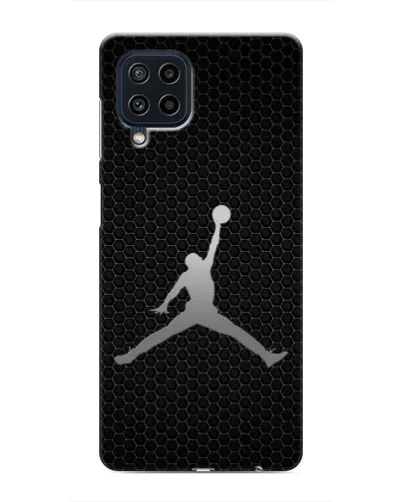 Чехол для Samsung Galaxy M32 с картинкой «Jordan Dark Carbon»