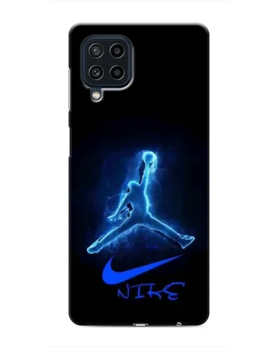 Чехол для Samsung Galaxy M32 с картинкой «Jordan Neon Blue»