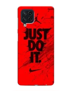 Чехол для Samsung Galaxy M32 с картинкой «Nike Just Do It»