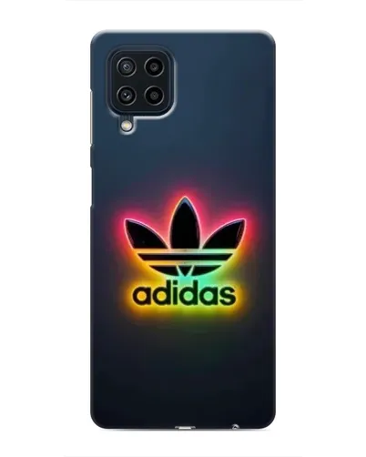 Чехол для Samsung Galaxy M32 с картинкой «Неоновый Adidas»