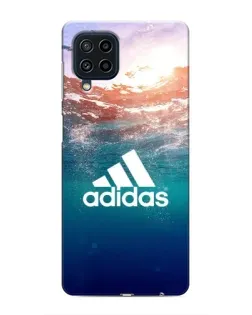 Чехол для Samsung Galaxy M32 с картинкой «Океанская глубина адидас»