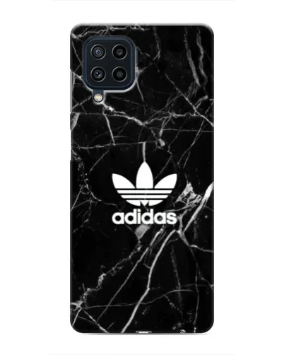 Чехол для Samsung Galaxy M32 с картинкой «Белый мрамор Adidas»