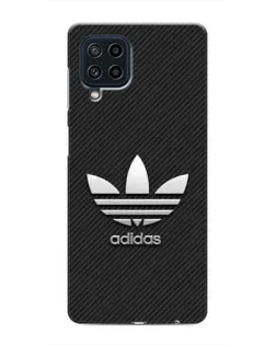 Чехол для Samsung Galaxy M32 с картинкой «Adidas Карбоновая текстура»