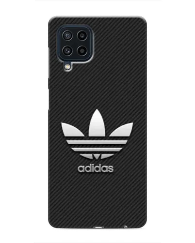 Чехол для Samsung Galaxy M32 с картинкой «Adidas Карбоновая текстура»
