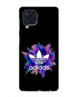 Чехол для Samsung Galaxy M32 с картинкой «Взрыв красок Adidas»