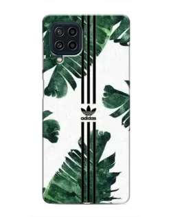 Чехол для Samsung Galaxy M32 с картинкой «Пальмовые листья адидас»