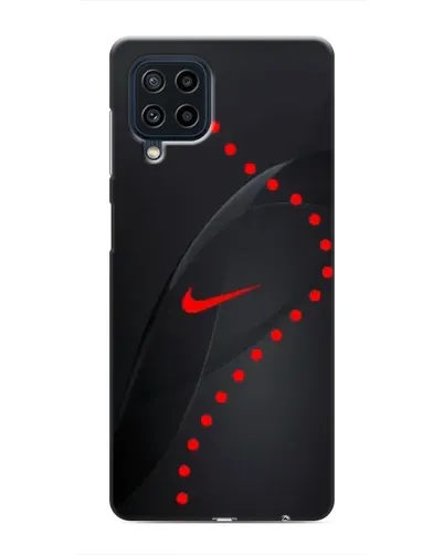 Чехол для Samsung Galaxy M32 с картинкой «Абстрактный дизайн Nike»