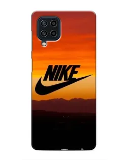 Чехол для Samsung Galaxy M32 с картинкой «Nike — вечерний горизонт»