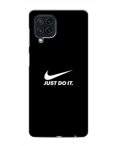 Чехол для Samsung Galaxy M32 с картинкой «Минимализм от Nike»