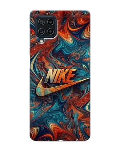 Чехол для Samsung Galaxy M32 с картинкой «Nike в абстракции»