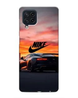 Чехол для Samsung Galaxy M32 с картинкой «Nike и суперкар»
