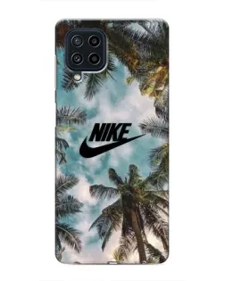 Чохол для Samsung Galaxy M32 з картинкою «Тропічний принт Nike»