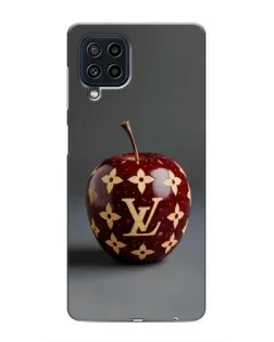 Чехол для Samsung Galaxy M32 с картинкой «Красное яблоко LV»