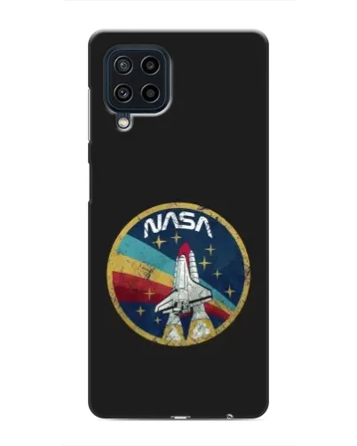 Чехол для Samsung Galaxy M32 с картинкой «NASA — эмблема миссии»