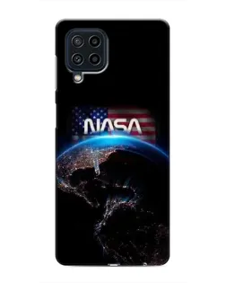 Чехол для Samsung Galaxy M32 с картинкой «Земля из космоса NASA»