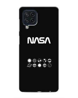 Чехол для Samsung Galaxy M32 с картинкой «NASA — технический принт»